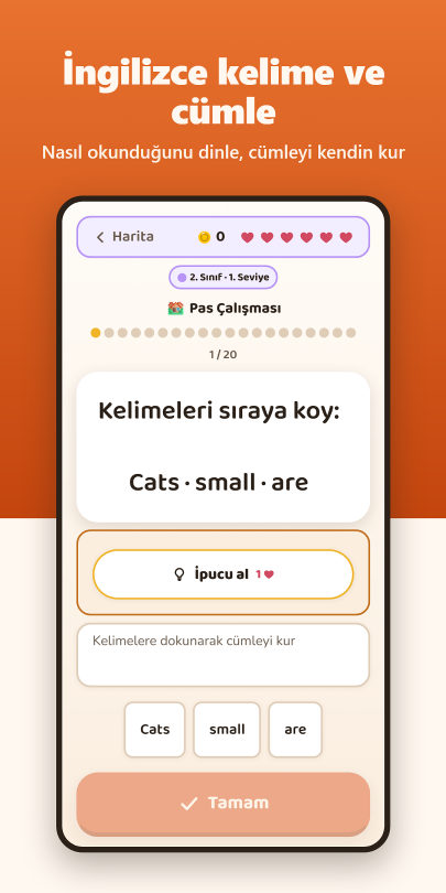 İngilizce cümle kurma
