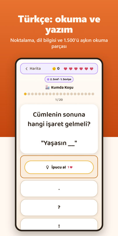 Türkçe noktalama sorusu