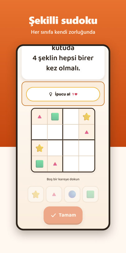 Şekilli sudoku